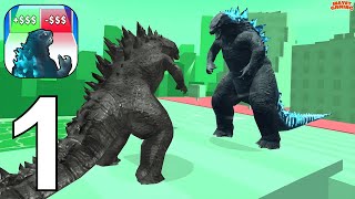 Kaiju Run - Dzilla Enemies - Gameplay Walkthrough Part 1 (Android, iOS) screenshot 3