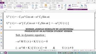 Structural Dynamics   Lecture  Two