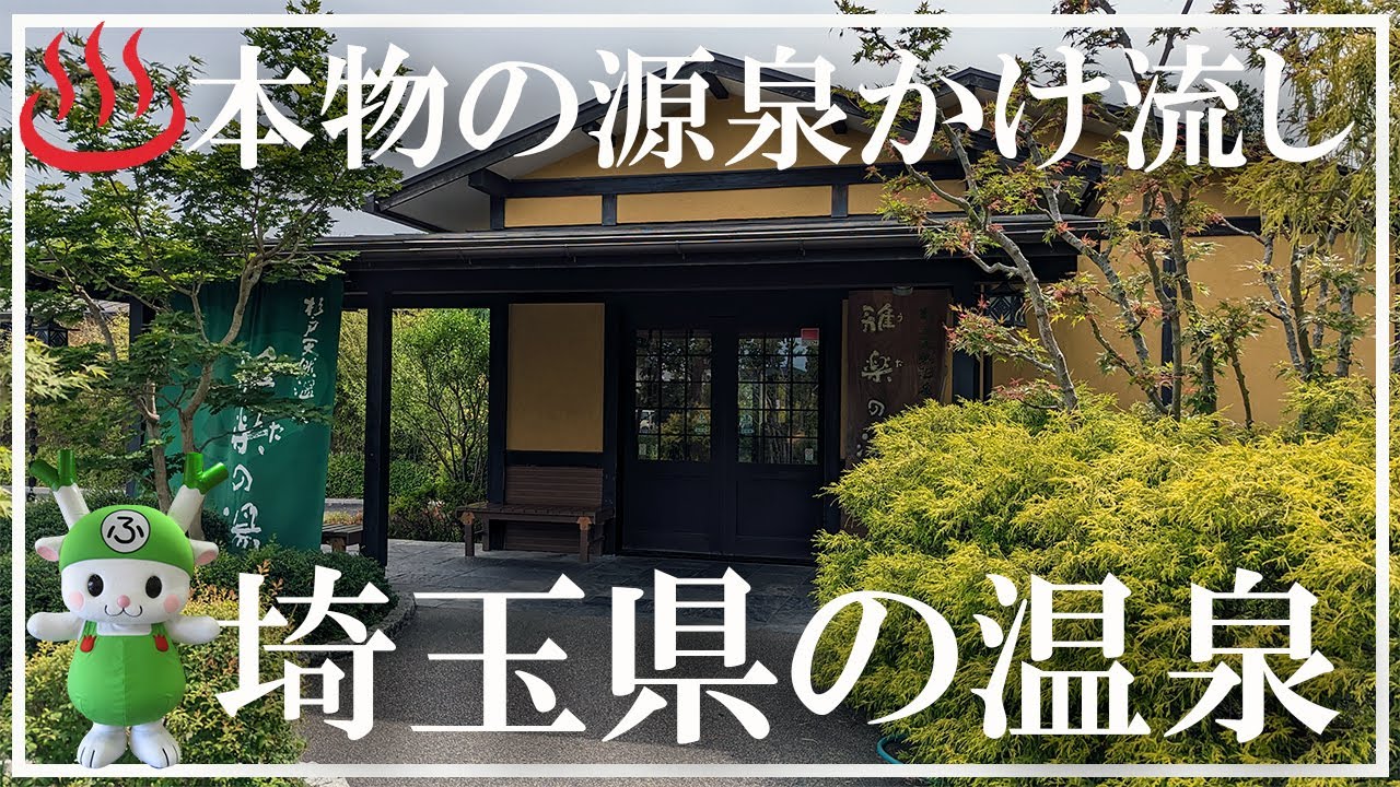 【埼玉県の温泉】埼玉県の温泉 本物の源泉かけ流し五選 百観音温泉 春日部温泉 湯本天然温泉ホテル 杉戸天然温泉 早稲田めぐみの湯