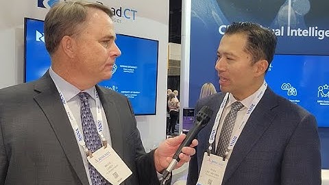 RSNA 2023 -- Interview with Ryan Lee, MD
