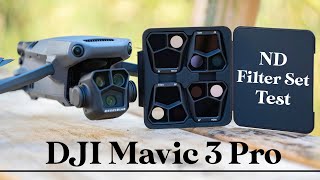 DJI Mavic 3 Pro ND Filter Set Test