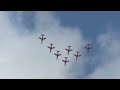 Royal Air Force - The Red Arrows show at RIAT Air Tattoo 2023