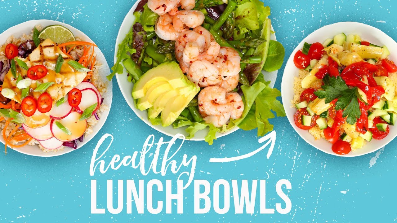 5 Healthy LUNCH BOWLS | Back-To-School 2017 | The Domestic Geek