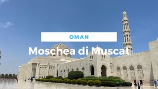 Moschea del Sultano Qaboos a Muscat in Oman