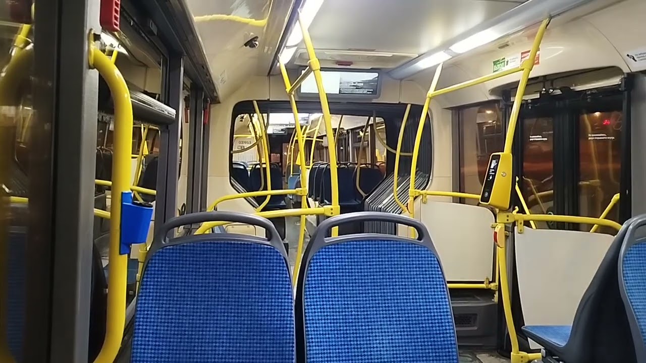 Последние месяцы работы в Москве!Поездка на ЛиАЗ 621365 №031953 по маршруту Е66