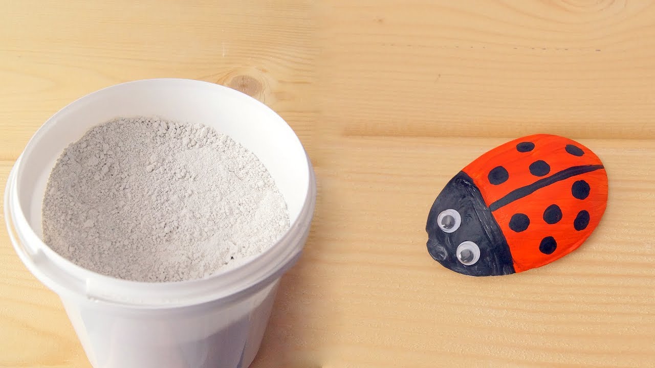 Как работать с гипсом. Фигурки из гипса. Делаем магнит на холодильник ...