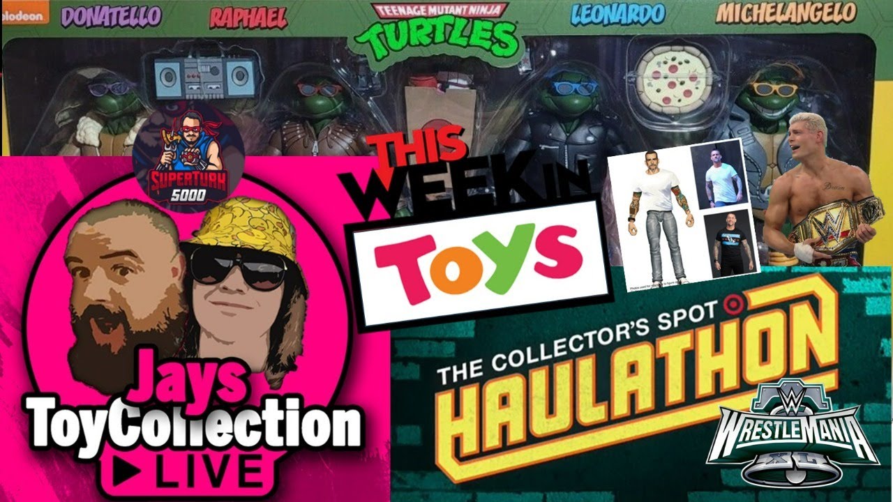 NECA HAULATHON 2024 Begins !! THIS WEEK IN TOYS Livestream