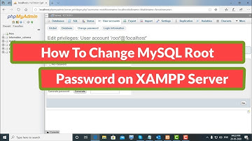 How Change MySQL Root Password on XAMPP Server [Tutorial]