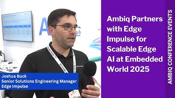 Ambiq Partners with Edge Impulse for Scalable Edge AI at Embedded World 2025