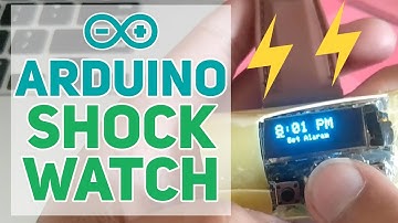 DIY Arduino Shocking Alarm Clock to wake you up instantly