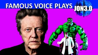 CHRISTOPHER WALKEN IMPRESSION (Marvel Legends Gamma Punch Hulk)