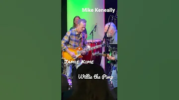 Jamie Kime & Mike Keneally dueling guitars on One Shot Deal’s version of Willie the Pimp 05-12-23
