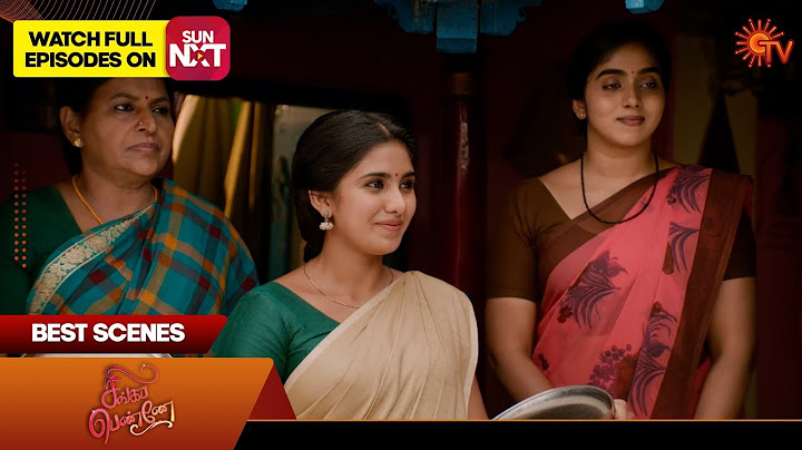 Singappenne - Best Scenes | 12 Aug 2024 | Tamil Serial | Sun TV
