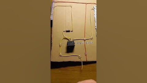 Thực hành lắp đặt mạch điện trong nhà công nghệ 9 theo sơ đồ