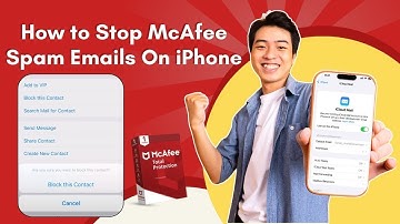 How to Stop McAfee Spam Emails on iPhone? | Antivurs Tales