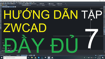 ZWCAD cơ bản - Bài 7: Các lệnh CAD 3D (ví dụ)