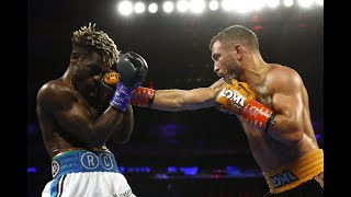 VASILIY LOMACHENKO THRILLING RING ENTRANCE BEFORE DEFEATING RICHARD COMMEY VIA UD; WANTS UNDISPUTED