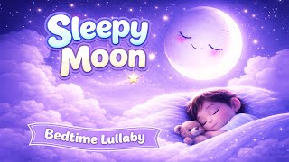 Twinkle Sleepy Moon 🌙 | Bedtime Lullaby for Kids | Bubble Topia