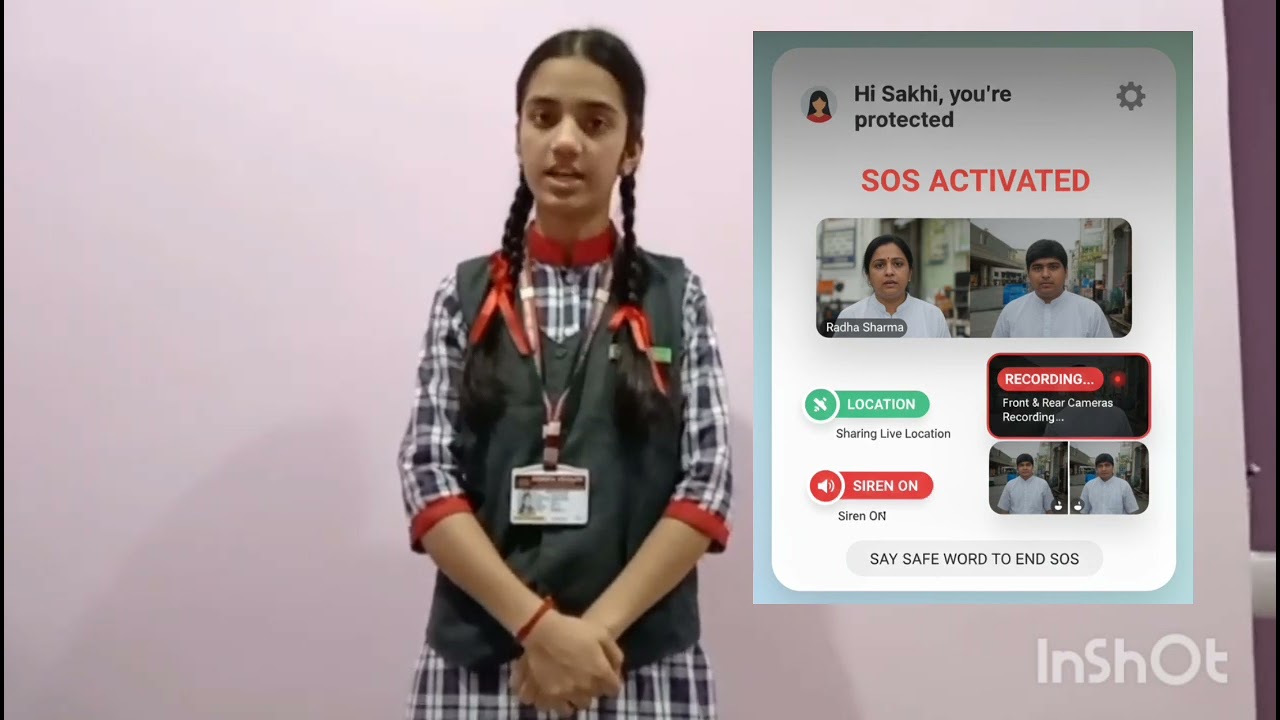 Viksit Bharat Buildathon- Women's safety app: RAKSHAK. Idea explanation