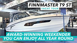 Award-winning weekender you can enjoy all year round | Finnmaster T9 ST yacht tour | MBY