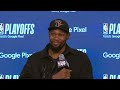 Kevin durant talks the wolves sweep  anthony edwards full postgame interview