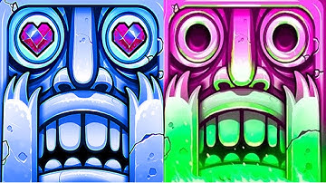 Temple Run 2 Frozen Shadows VS Spooky Summit Android iPad iOS Gameplay HD #4