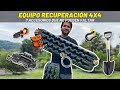 Equipo de recuperación básico para tu 4x4 | 7 Accesorios que no pueden faltar