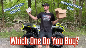 CVTech Clutch Vs Spring and Weight Clutch Kit | Which One Do You Buy? | Comparison Videos!