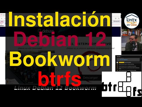 ¿Podré instalar Debian 12 Bookworm con btrfs?