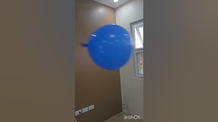 Blue Balloon Inflating And Fly Away! #fun #viral #trending #funny #balloon #pop #deflate #inflate
