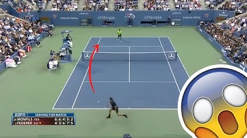 Federer Epic Comeback Ever ! Federer vs Monfils