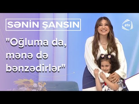 Efirdə ilk dəfə: Damla qızı ilə birlikdə duet oxudu - Sənin Şansın