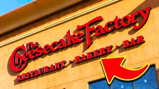 10 Cheesecake Factory Secrets You Didn't Know