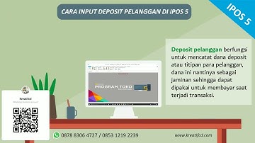 Cara Input Deposit Pelanggan di IPOS 5