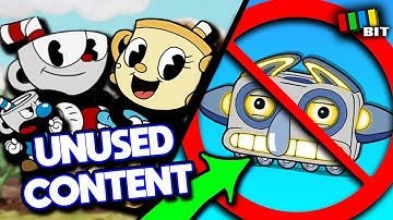 NEW Unused Content in Cuphead DLC | LOST BITS [TetraBitGaming]