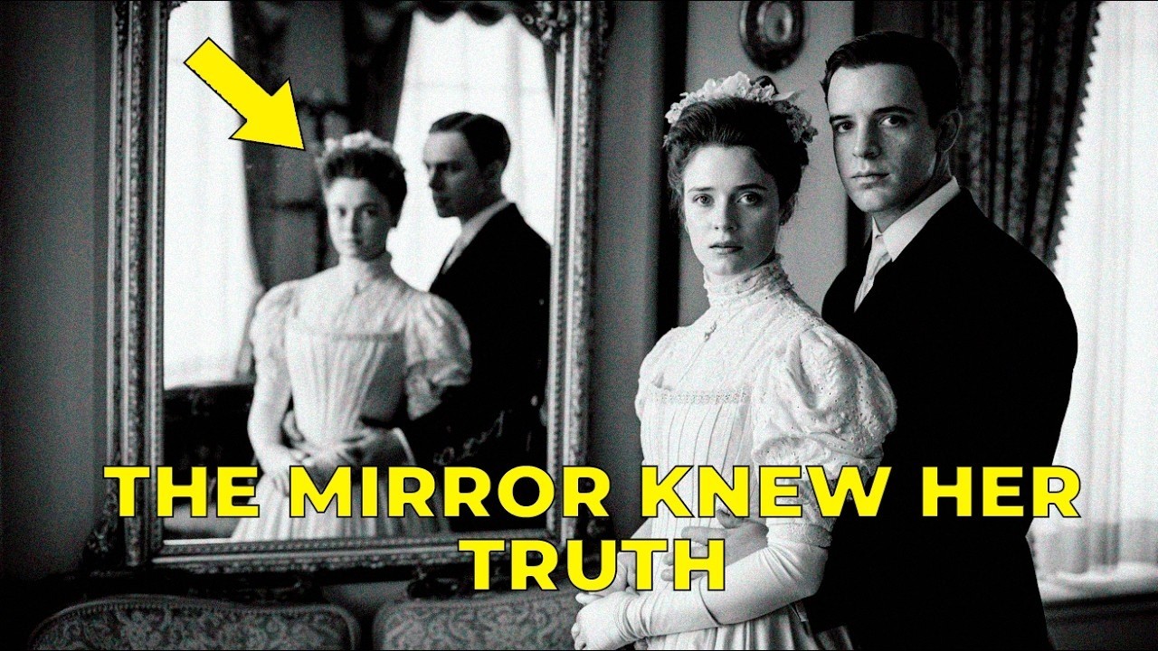In 1905, Eleanor Witmore smiled radiantly beside her new husband in their formal wedding portrait. But hidden in the reflection of the ornate mirror behind her, she was revealing something else...
