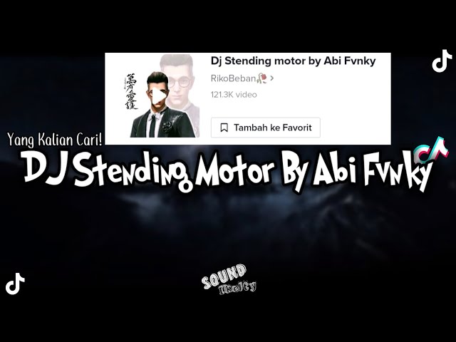 DJ Stending Motor By Abi Fvnky | Viral DiTiktok class=