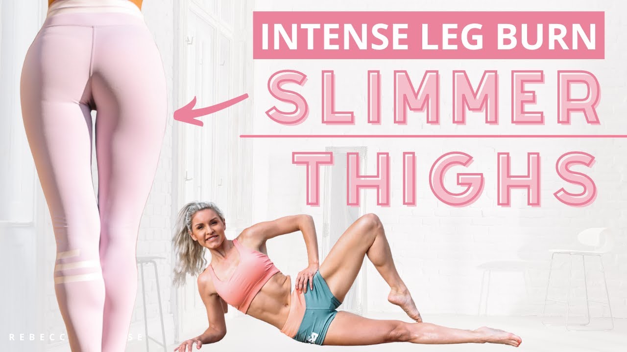 INTENSE INNER & OUTER THIGH workout - SLIMMER THIGHS 