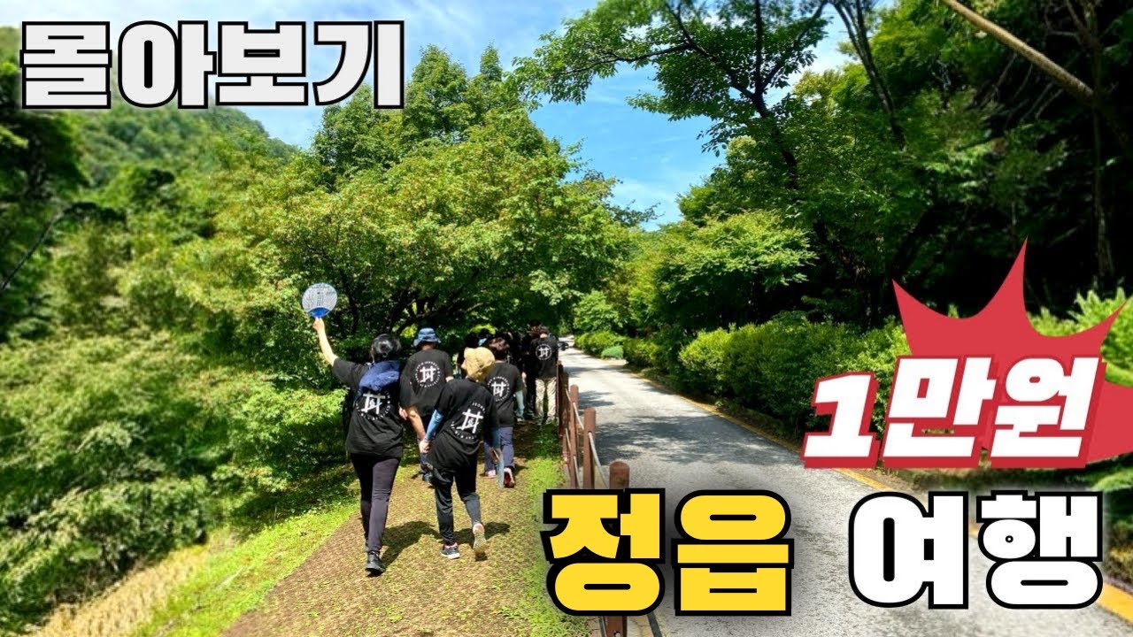 1만원 정읍 여행 몰아보기 [정읍 시티 스테이]