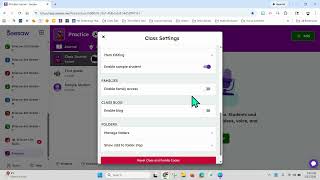 Create a Class in Seesaw