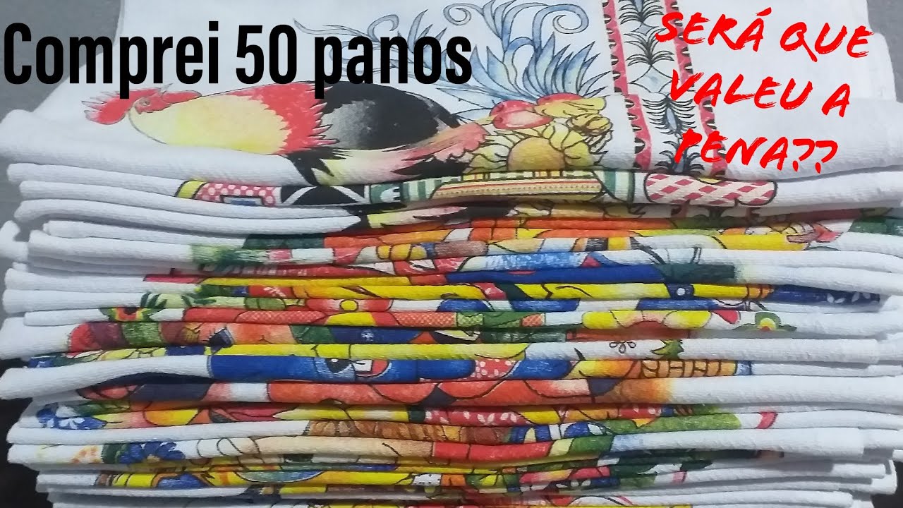 Compra de panos de prato loja RDC