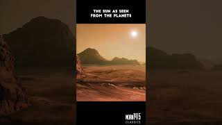 The Sun as seen from the Planets #comparison #solarsystems #space #astronomy