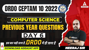 DRDO Previous Year Question Paper #6 | DRDO Computer Science | DRDO 2022