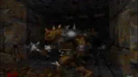 Hexen First Level with DosBox 0.72