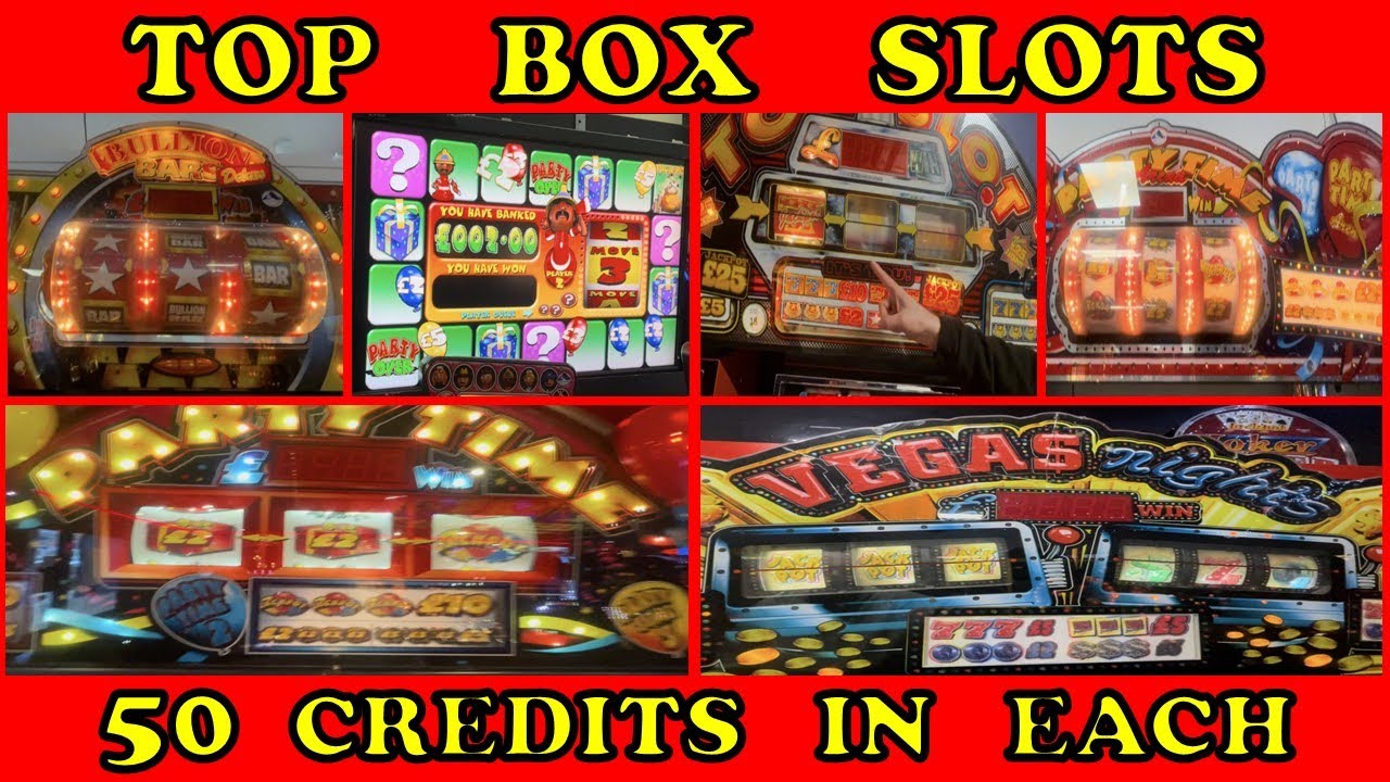 50 credits top box special, classic slots, Cleveleys and Blackpool arcades 