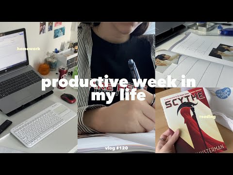 productive study vlog