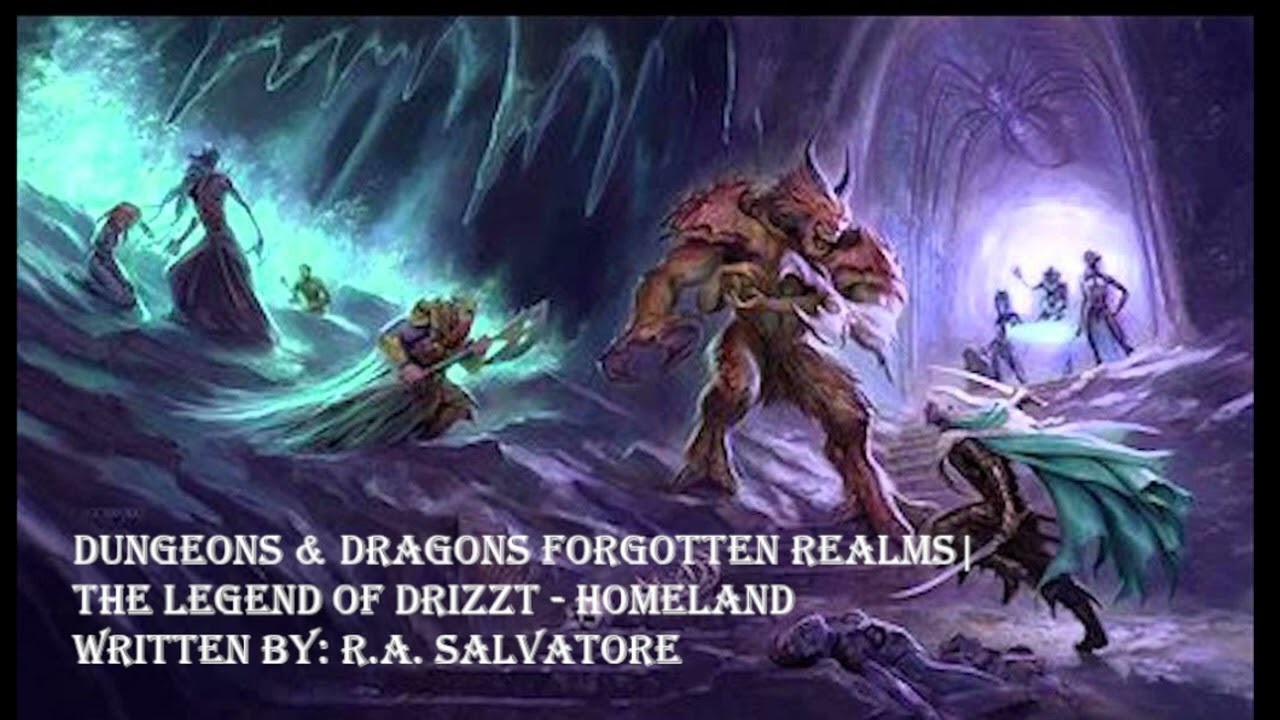 Legend of Drizzt Homeland   Chapter 1  Menzoberranzan Part 1