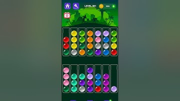Ball Sort Master Game Level - 381 Without Boosters | Puzzle Game | #entertainment #puzzle #game