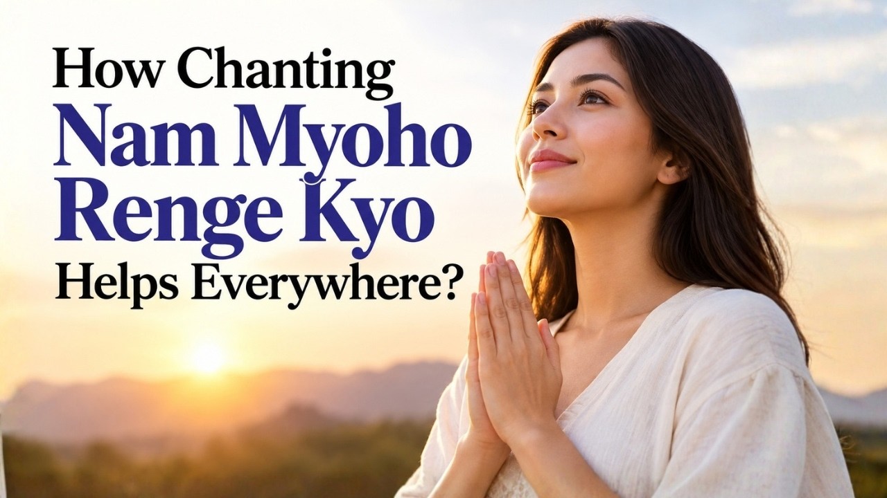 How Chanting Nam Myoho Renge Kyo Helps Everywhere? | Nichiren Buddhism