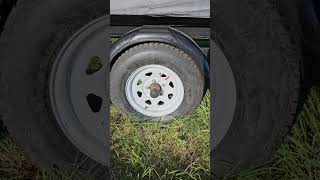 REVIEW: eCustomrim Trailer Tire On Rim ST175/80D13 175/80 D 13 Load Range C 5 Lug White Spoke Wheel